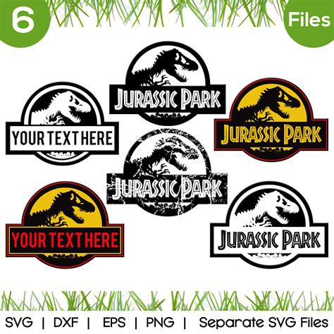 Jurassic Park Svg Cut Files Vector Svg Format