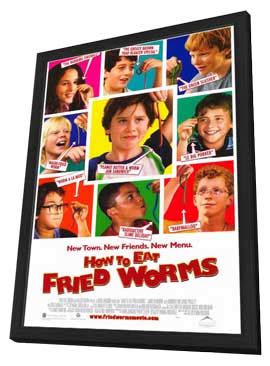 He fries them and adds toppings such as ketchup, mustard, and horseradish sauce. How to Eat Fried Worms Movie Posters From Movie Poster Shop
