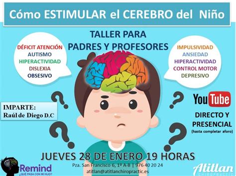 Cómo Estimular el Cerebro del Niño Quiropractica Zaragoza