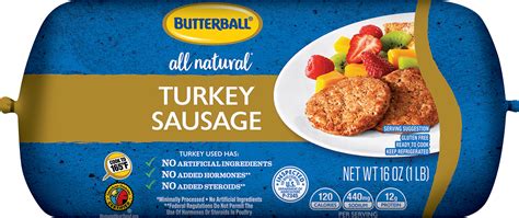 All Natural Fresh Turkey Sausage Butterball