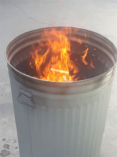 Trash Can Fire By Supersweetcici On Deviantart