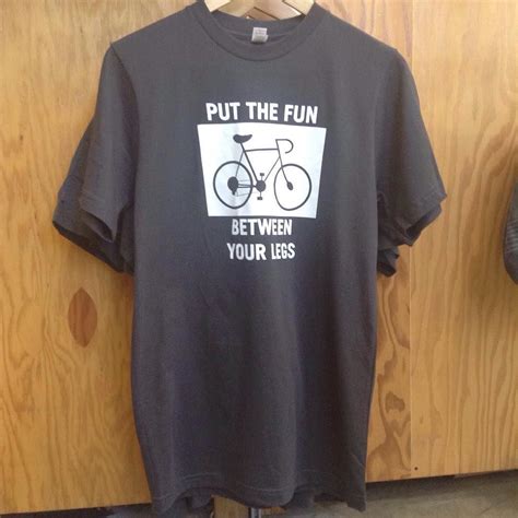 Remember To Put The Fun Between Your Legs With A Microcosm Pub T Shirt For 20 Intheshop