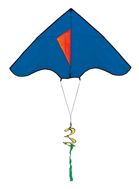 Solid Color Delta Blue New Tech Kites