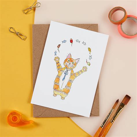 We did not find results for: Juggling Cat Card By Awesome Mama Illustration ...