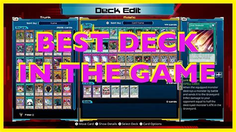 · each deck in yugioh belongs to a specific typing based on a variety of attributes. YugiOh Images HD: Yugioh Legacy Of The Duelist Top Decks 2018