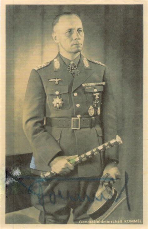 Sold At Auction WW2 General Feldmarschall Erwin Rommel Signed Magazine