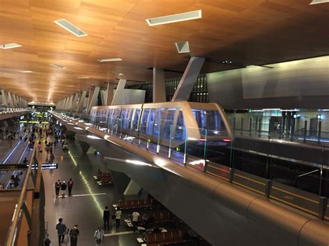 Passenger Train In Hamad International Airport Doha Qatar Openttd