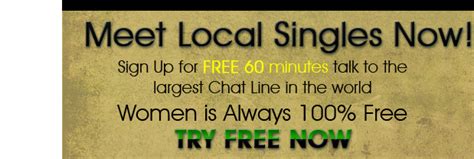 Every chat line features a public profile that all new callers need to complete before starting their phone chat line adventure. Free black chat line numbers.