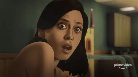 amazon releases trailer for rotoscope animation sci fi undone starring rosa salazar and bob odenkirk