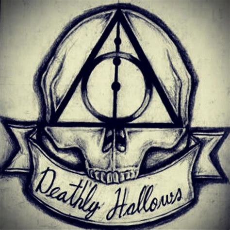 Meaning Of The Deathly Hallows Tattoo Features Photo Examples Of