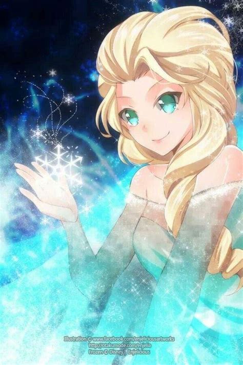 Elsa As Anime Anime Amino