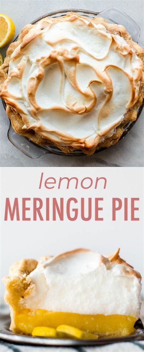 This Is The Perfect Lemon Meringue Pie With A Delicious Homemade Pie