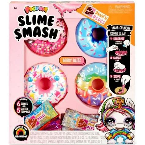 Poopsie Slime Surprise Slime Smash Donut 4 Pack Random Donuts