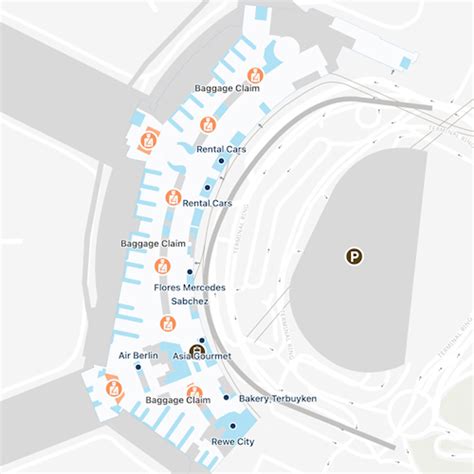 Dusseldorf Airport Map Dus Terminal Guide