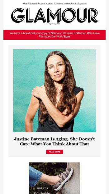 Justine Bateman Is Aging She Doesn T Care What You Think About That Glamour Email Archive
