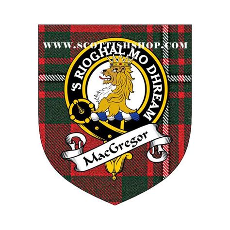 Macgregor Clan Crest Pen Scottish Shop Macleods Scottish Shop