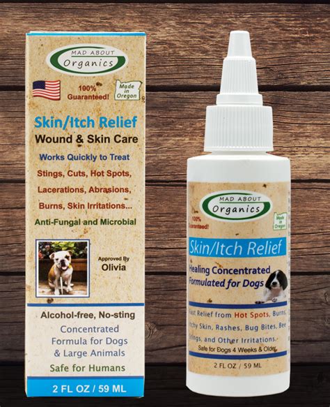 Organic Skin Itch Relief Healing Treatment Formulated For Dogs 2oz
