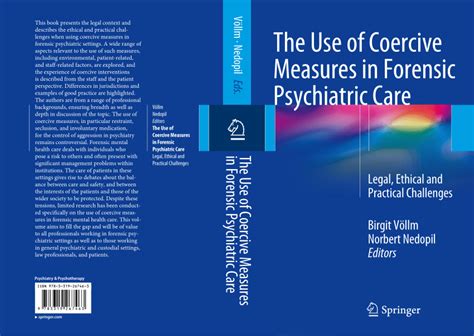 Pdf The Use Of Coercive Measures In Forensic Psychiatric Care Legal
