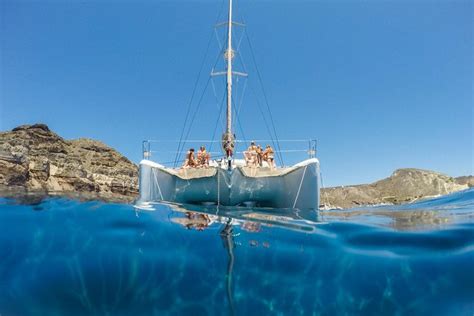 Santorini Caldera Classic Cruise With Bbq On Board And Open Bar Triphobo