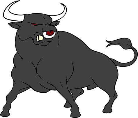 Bull Cartoon Images Fun And Cute Illustrations For Kids