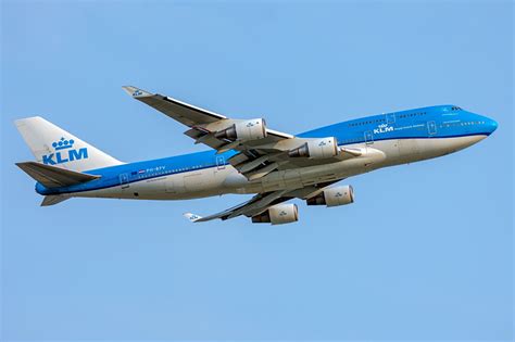 Desktop Wallpapers Boeing Passenger Airplanes 747 400m Klm Side