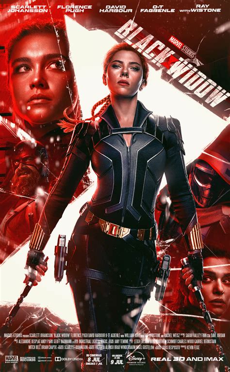 Black Widow Movie Poster On Behance