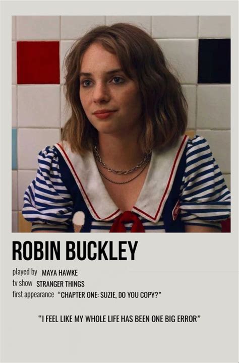 Robin Buckley Stranger Things Poster Stranger Things Aesthetic