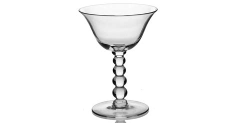 Candlewick Clear Stem 3400 Liquor Cocktail By Imperial Glass Ohio