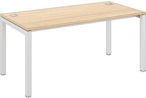 Elite Matrix Rectangular Desk With Straight Legs 1000mm X 600mm