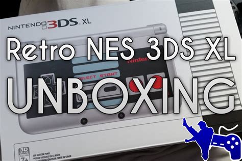 Unboxing Retro Nes Nintendo 3ds Xl Youtube