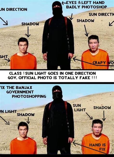 Is The Isis Japanese Beheading Video Green Screened Or What People Aren’t Buying It