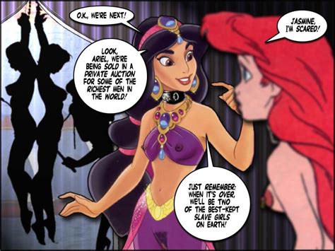 Rule 34 Aladdin Ariel Col Kink Crossover Disney Female Human Jasmine