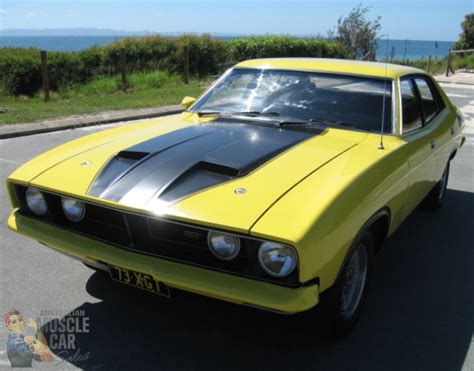 Pro stock aluminum head, 347 stroker tunnel ram, two holly four barrels, aluminum radiator, and mallory ignition built c4 trans with reversed valve body b. 1973 XB GT Falcon (SOLD) - Australian Muscle Car Sales