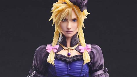 Final Fantasy 7 Remake Cloud Strife Dress Figure Is Gorgeous