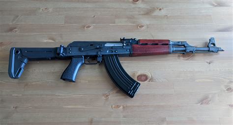 Got The Furniture On My Zastava M70 Finalized Serbian Red Wood And