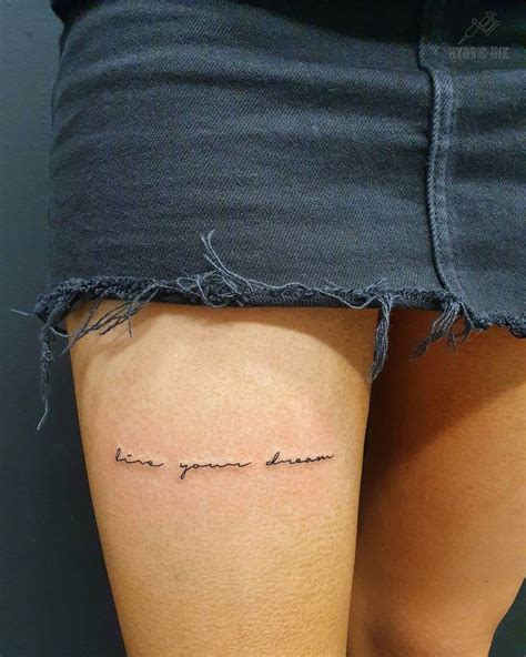 Update Female Thigh Tattoos Quotes In Cdgdbentre