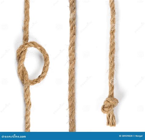 Jute Rope Stock Photo Image Of Curve String Closeup 38939828