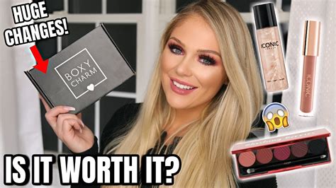 BOXYCHARM OCTOBER 2019 UNBOXING TRY ON FIRST IMPRESSIONS YouTube