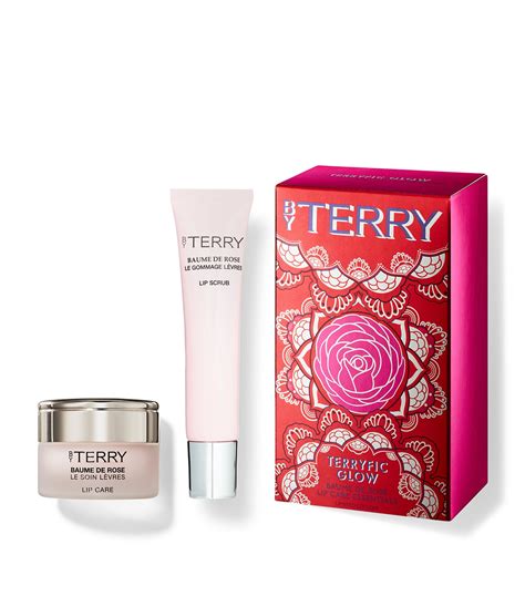 By Terry Terryfic Glow Baume De Rose Lip Care Essentials Set Harrods Hk