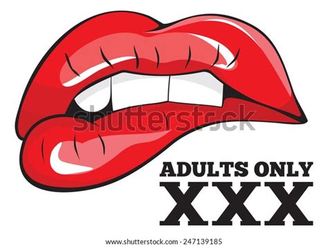 Adults Only Sign Xxx Sign Stock Vector Royalty Free 247139185