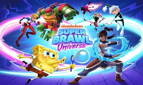 NickALive Nickelodeons Super Brawl Universe Game Enters The Mobile