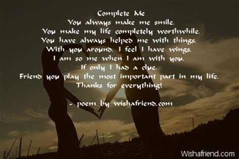 Sweet charming messages for her. You Make Me Feel Complete Quotes. QuotesGram