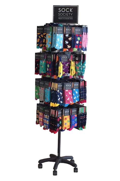 sock display stand floor standing dispenser westminster wire shop display stands｜retail