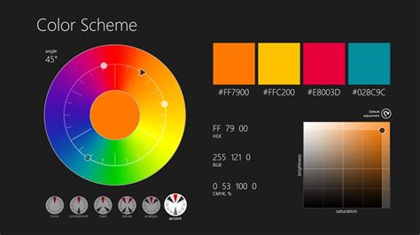 Color Scheme For Windows 8 And 81