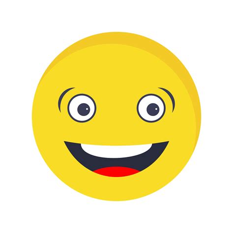 Laughing Emoji Vector Icon 367153 Vector Art At Vecteezy