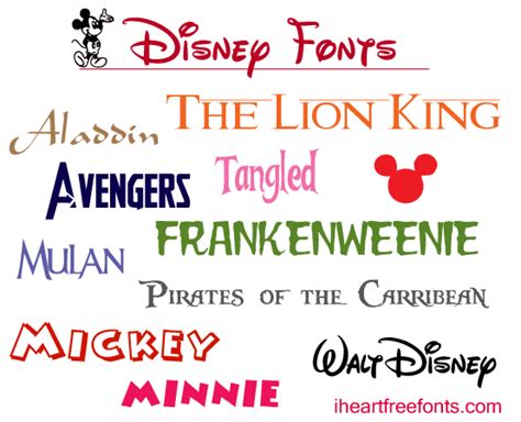 Pin By Lesley Jones On Fonts Disney Font Scrapbook Fonts Silhouette