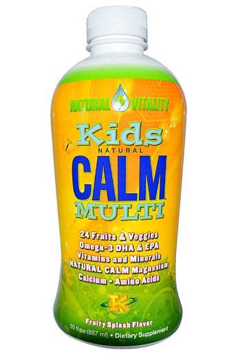 But are vitamins for kids really necessary? Review: Natural Vitality Kids Calm Multi - Cherry Blossoms ...