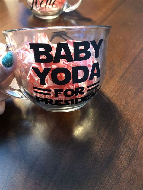 Baby Yoda Mug Wine Glass Stemless Wine Glass Mugs