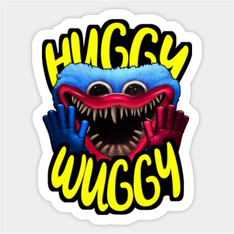 Huggy Wuggy Poppy Playtime Sticker Teepublic