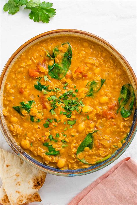 Easy Vegan Red Lentil Curry With Coconut Milk Tasty Thrifty Timely